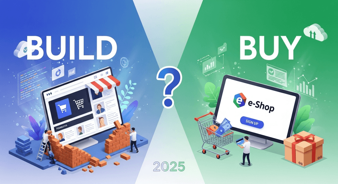 Build or Buy? How to Launch Your E-commerce Empire in 2025